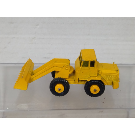 HATRA TRACTOR SHOVEL YELLOW LESNEY 69 1:100/apx 1:64 MATCHBOX NO BOX