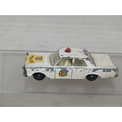 FORD GALAXIE POLICE LESNEY 55/59 (7) 1:73/apx 1:64 MATCHBOX NO BOX