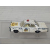 FORD GALAXIE POLICE LESNEY 55/59 (7) 1:73/apx 1:64 MATCHBOX NO BOX