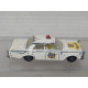 FORD GALAXIE POLICE LESNEY 55/59 (7) 1:73/apx 1:64 MATCHBOX NO BOX