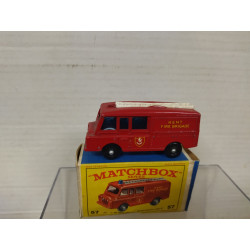 LAND ROVER FIRE TRUCK KENT LESNEY 57 (4) 1:77/apx 1:64 MATCHBOX VINTAGE BOX