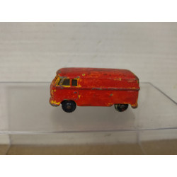 VOLKSWAGEN BUS REPINTADO apx 1:64/ 2-INCH/5cm Lg MECCANO DINKY TOYS ENGLAND