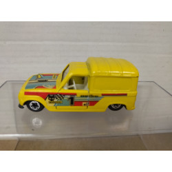 RENAULT 4 FURGONETA AMARILLO n1 apx 1:64 MIRA 130 NO BOX