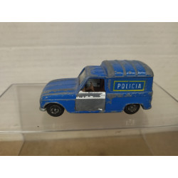 RENAULT 4 FURGONETA POLICIA apx 1:64 MIRA 130 NO BOX