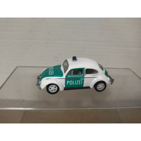 VOLKSWAGEN BEETLE POLIZEI 1:64 JOHNNY LIGHTNING NO BOX