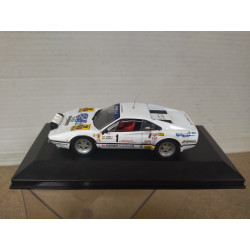 FERRARI 308 GTB 1984 RALLY VASCO NAVARRO ZANINI 1:43 ALTAYA IXO BOX NO ORIGINAL