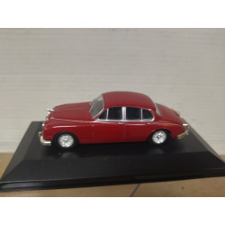 JAGUAR MK.II 1960 DARK RED 1:43 ATLAS IXO BOX NO ORIGINAL