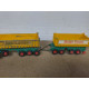 DODGE TRUCK + REMOLQUE 1:64/apx 1:64 MATCHBOX KING SIZE K-16 DESGUACE
