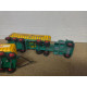 DODGE TRUCK + REMOLQUE 1:64/apx 1:64 MATCHBOX KING SIZE K-16 DESGUACE