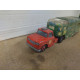 DODGE + TRAILER CABALLOS 1:63/apx 1:64 MATCHBOX KING SIZE K-18 DESGUACE