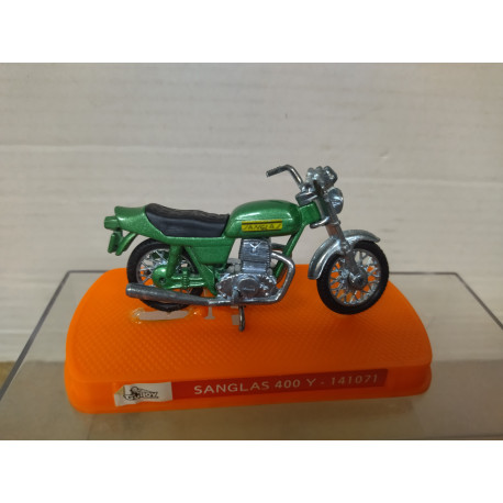 SANGLAS 400Y VERDE 141071 MOTO/BIKE apx 1:64/7cm L GUILOY