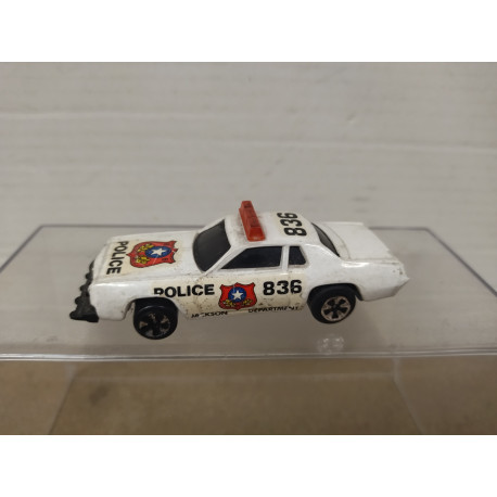 DODGE POLICE 836 CAR JACKSON apx 1:64 GLOBETOYS VINTAGE MADE SPAIN NO BOX