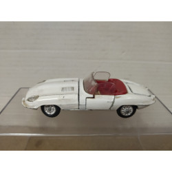 JAGUAR E-TYPE WHITE/BLANCO (2) 1:43 JOAL 100 NO BOX
