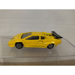 LAMBORGHINI COUNTACH YELLOW apx 1:64 MAISTO NO BOX