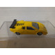 LAMBORGHINI COUNTACH YELLOW apx 1:64 MAISTO NO BOX