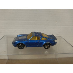 PORSCHE 911 TURBO BLUE (2) apx 1:64 MAISTO NO BOX