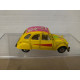 CITROEN 2CV YELLOW HIGHWAY apx 1:64 MAISTO NO BOX