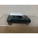 MINI COOPER 2001 GREEN/WHITE apx 1:64 MOTOR MAX NO BOX