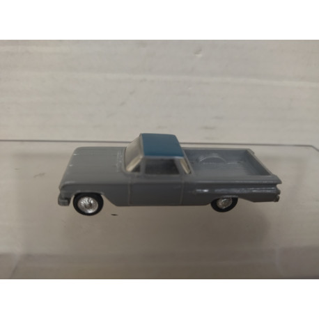 CHEVROLET EL CAMINO PICKUP GRIS/AZUL 1:87 H0 EKO 2045 BOX VINTAGE