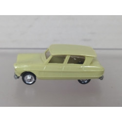 CITROEN AMI 6 BEIGE 1:87 H0 EKO BOX VINTAGE