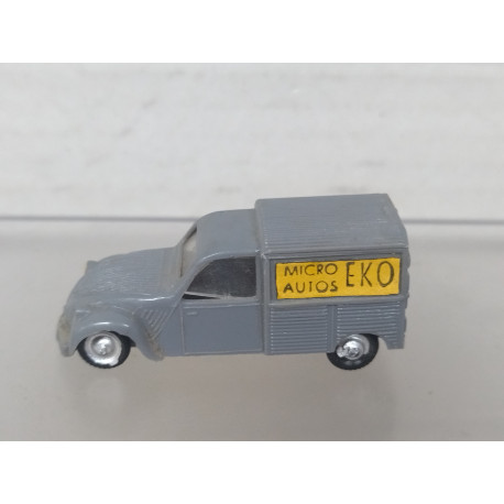 CITROEN 2CV FURGONETA MICRO AUTOS EKO 1:87 H0 EKO BOX VINTAGE