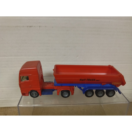 MAN VOLQUETE SEMITRAILER 1:87 H0 SIKU 1630 NO BOX/SUCIO/DESGUACE