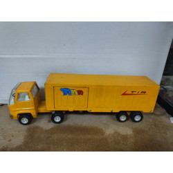 CAMION SANSON BRAVO TIR NARANJA METAL 40 cm Long RICO VINTAGE