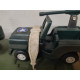CAMION SANSON BRAVO MILITAR + JEEP (ROTOS) METAL RICO VINTAGE