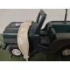 CAMION SANSON BRAVO MILITAR + JEEP (ROTOS) METAL RICO VINTAGE