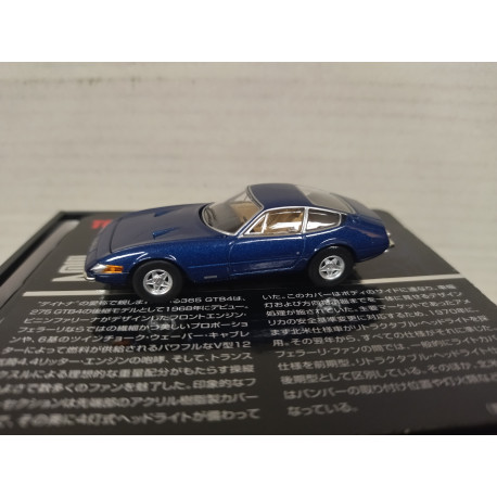 FERRARI 365 GTB4 BLUE 1:64 TOMICA LIMITED VINTAGE NEO