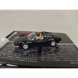 FERRARI DINO 246 GTS SPYDER BLACK 1:64 TOMICA LIMITED VINTAGE NEO
