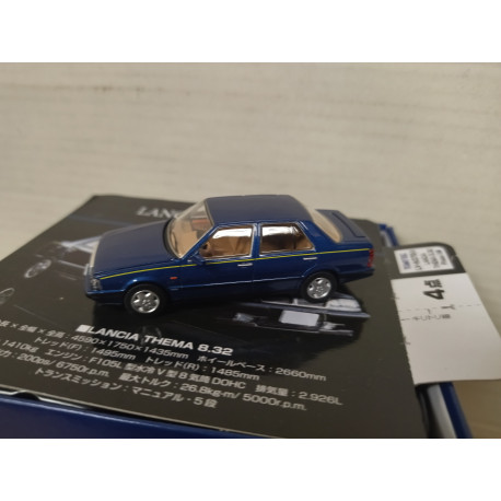 LANCIA THEMA 8.32 FASE II BLUE 1:64 TOMICA LIMITED VINTAGE NEO LV-N275a