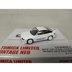 HONDA CR-X MUGEN PRO WHITE 1:64 TOMICA LIMITED VINTAGE LV-N302a