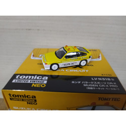 HONDA CR-X MUGEN PRO SUZUKI CIRCUIT 1:64 TOMICA LIMITED VINTAGE LV-N318b