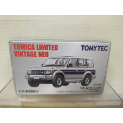 MITSUBISHI PAJERO SUPER EXCEED Z 1:64 TOMICA LIMITED VINTAGE NEO LV-N189b