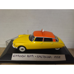 CITROEN DS 19 1958 TAXI AMSTERDAM 1:43 ALTAYA IXO BOX NO ORIGINAL