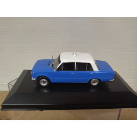 LADA 2101 FIAT/SEAT 124 1972 TAXI ADDIS ABEBA ETIOPIA 1:43 ALTAYA IXO BOX NO ORIGINAL