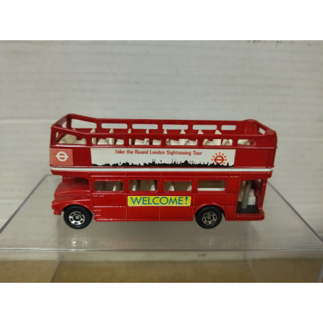 AUTOBUS LONDON WELCOME 1:86/apx 1:64 TOMICA L8 NO BOX