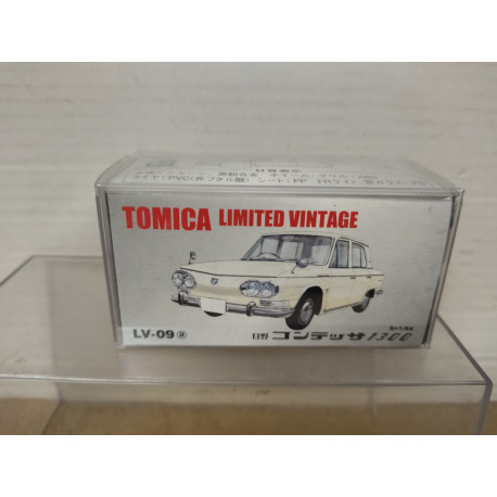 HINO CONTESSA 1300 WHITE 1:64 TOMICA LIMITED VINTAGE LV-09a