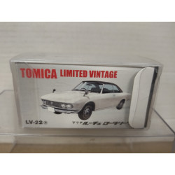 MAZDA LUCE ROTARY COUPE WHITE/BLACK 1:64 TOMICA LIMITED VINTAGE LV-22a
