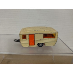 CARAVAN/CARAVANA BEIGE apx 1:64 CORGI JUNIORS NO BOX
