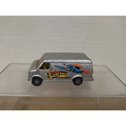 CHEVROLET US VAN SUPERMAN apx 1:64 CORGI JUNIORS NO BOX