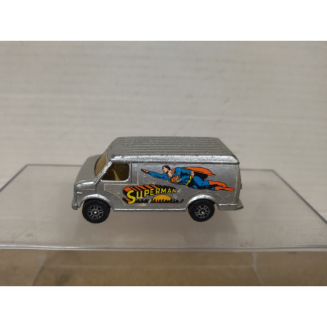 CHEVROLET US VAN SUPERMAN apx 1:64 CORGI JUNIORS NO BOX