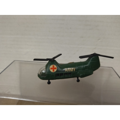 HELICOPTERO/HELICOPTER AIRBUS ARMY (2) apx 1:64 CORGI JUNIORS NO BOX