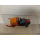 AMF SKI-DADDLER RED SNOWMOBILE (4) apx 1:64 CORGI WHIZZWHEELS NO BOX