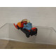 AMF SKI-DADDLER RED SNOWMOBILE (4) apx 1:64 CORGI WHIZZWHEELS NO BOX