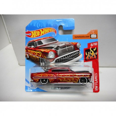 CHEVROLET 150/ONE-FIFTY 1953 CUSTOM FLAMES 1:64 HOT WHEELS