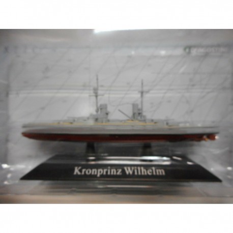 ACORAZADO WARSHIP SMS KRONPRINZ WILHELM 1914-19 1:1250 ATLAS De AGOSTINI n54