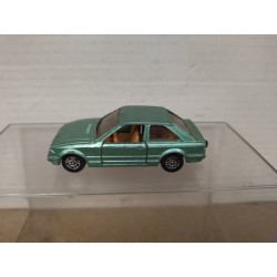 FORD ESCORT GREEN (2) apx 1:64 CORGI NO BOX