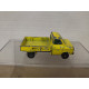 FORD TRANSIT PICKUP YELLOW (1) apx 1:64 CORGI NO BOX